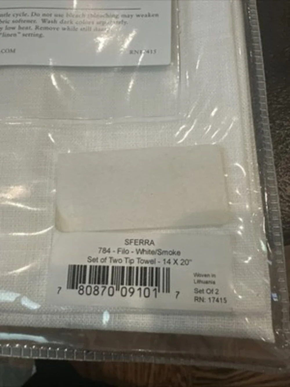 Sferra Fingertip Towel 14